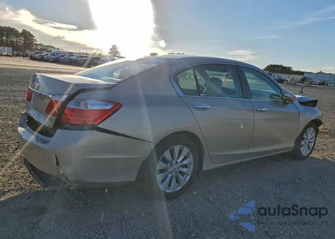 2013 Honda Accord Exl из США, поврежденный, VIN 1HGCR2F81DA012235